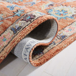 Safavieh Blossom 466 Rug, BLM466 - Rust / Blue