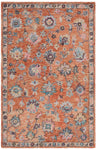 Safavieh Blossom 466 Rug, BLM466 - Rust / Blue