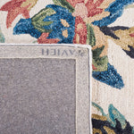 Safavieh Blossom 467 Rug, BLM467 - Ivory / Plum
