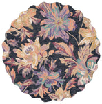 Safavieh Blossom 467 Rug, BLM467 - Charcoal / Plum