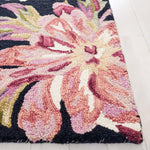 Safavieh Blossom 467 Rug, BLM467 - Black / Plum