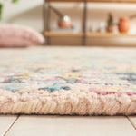 Safavieh Blossom 468 Rug, BLM468 - Grey / Pink