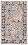 Safavieh Blossom 468 Rug, BLM468 - Grey / Pink