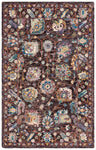Safavieh Blossom 469 Rug, BLM469 - Charcoal / Lavender