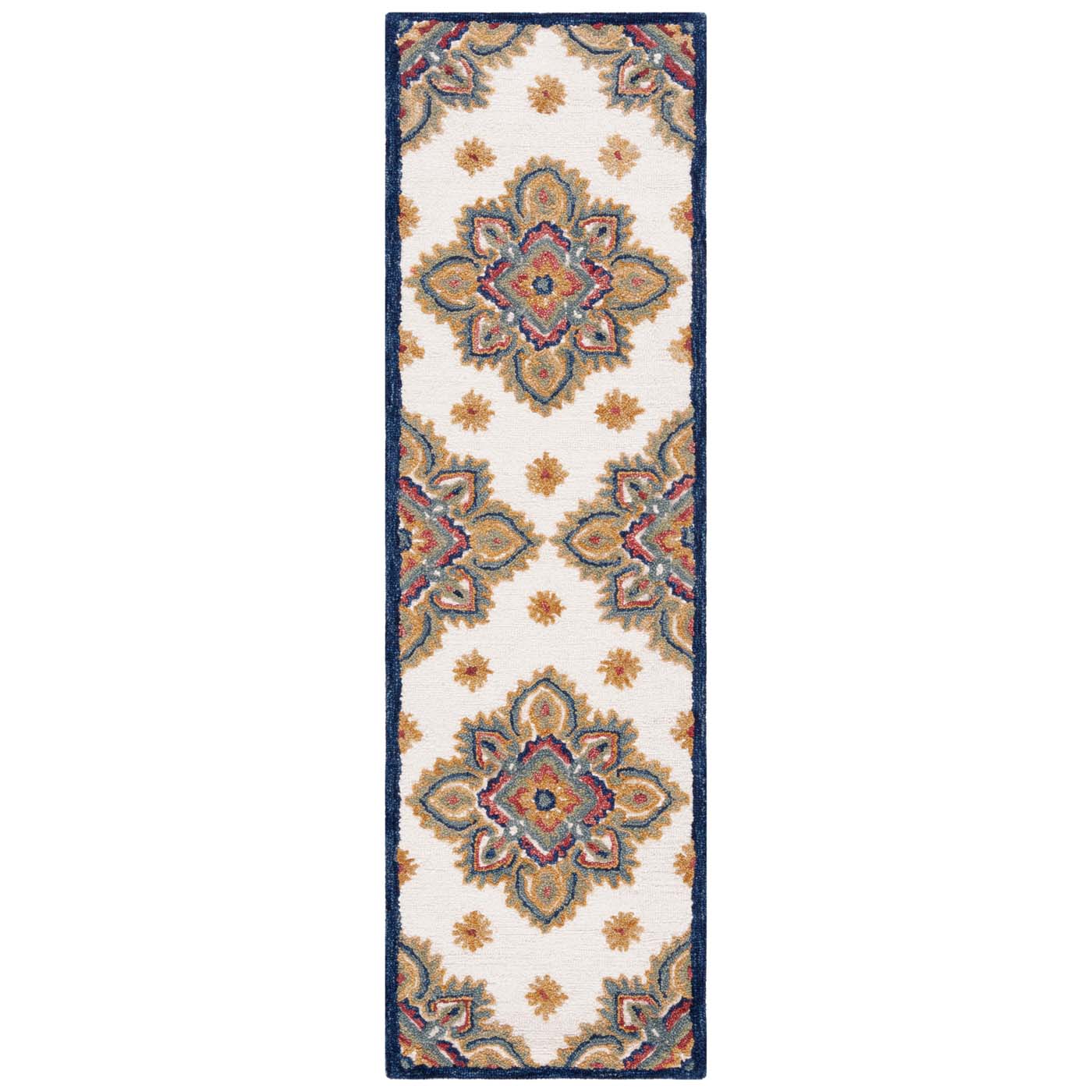 Safavieh Blossom 561 Rug, BLM561 - Ivory / Green
