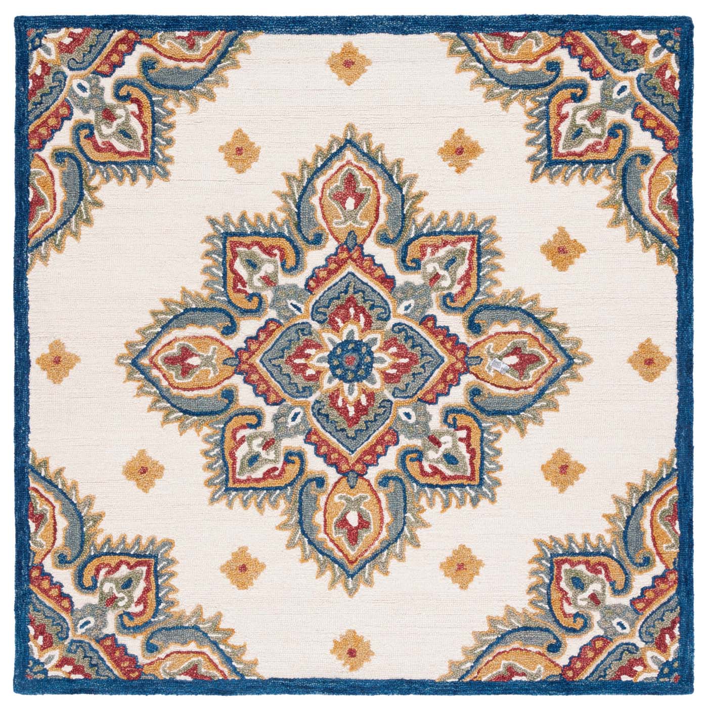 Safavieh Blossom 561 Rug, BLM561 - Ivory / Green