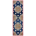 Safavieh Blossom 561 Rug, BLM561 - Navy / Ivory