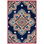 Safavieh Blossom 561 Rug, BLM561 - Navy / Ivory