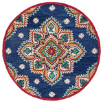 Safavieh Blossom 561 Rug, BLM561 - Navy / Ivory