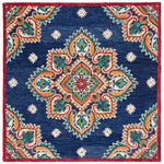 Safavieh Blossom 561 Rug, BLM561 - Navy / Ivory