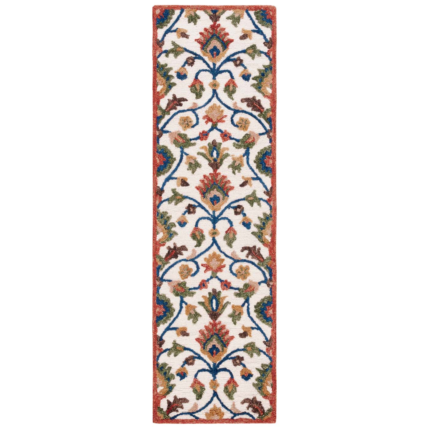 Safavieh Blossom 562 Rug, BLM562 - Ivory / Green