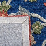 Safavieh Blossom 562 Rug, BLM562 - Blue / Rust