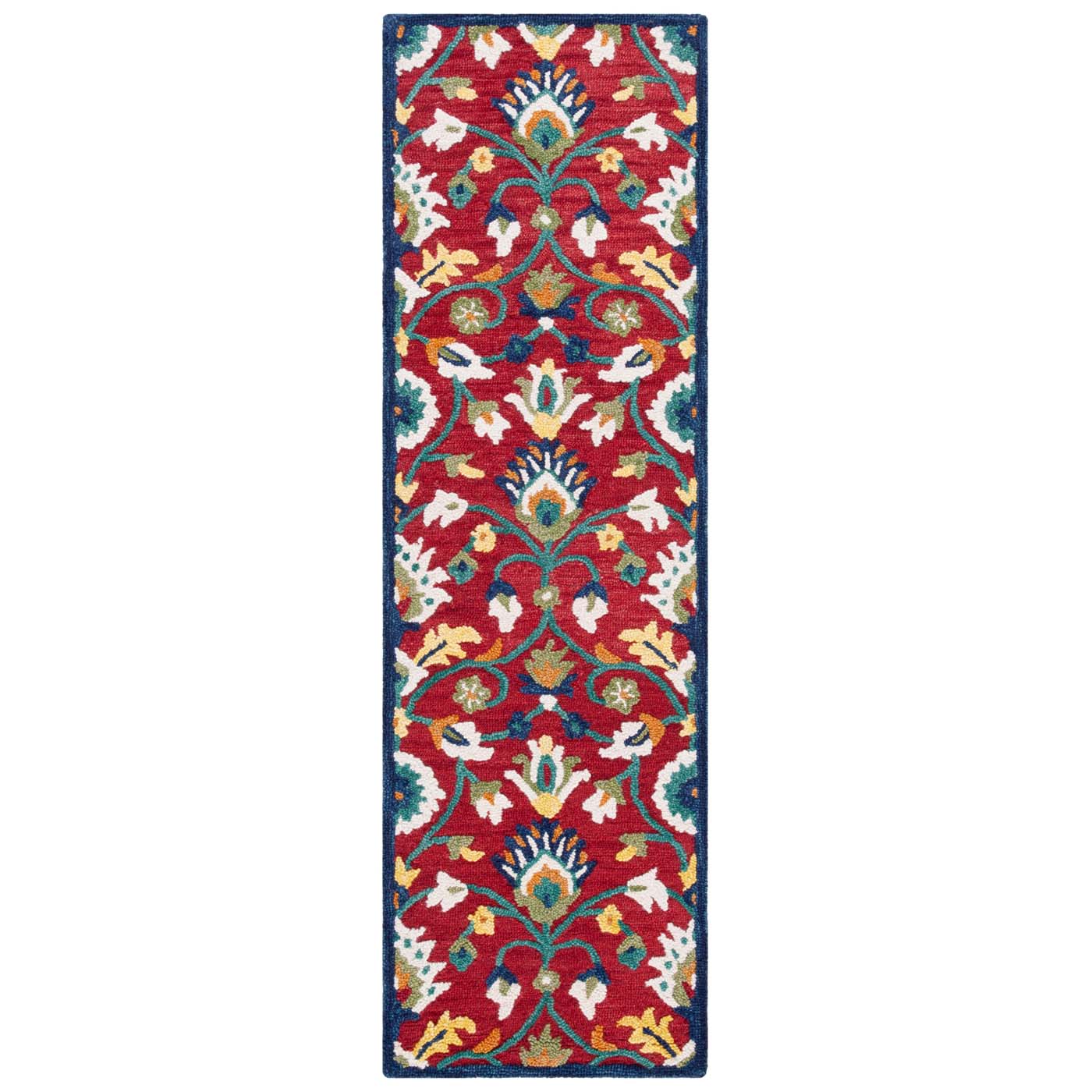 Safavieh Blossom 562 Rug, BLM562 - Red / Ivory