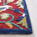 Safavieh Blossom 562 Rug, BLM562 - Red / Ivory