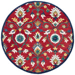 Safavieh Blossom 562 Rug, BLM562 - Red / Ivory