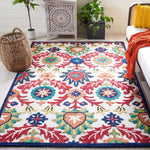 Safavieh Blossom 563 Rug, BLM563 - Ivory / Green