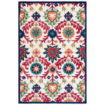 Safavieh Blossom 563 Rug, BLM563 - Ivory / Green
