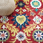 Safavieh Blossom 563 Rug, BLM563 - Red / Yellow