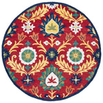 Safavieh Blossom 563 Rug, BLM563 - Red / Yellow