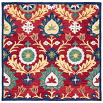 Safavieh Blossom 563 Rug, BLM563 - Red / Yellow