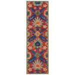 Safavieh Blossom 563 Rug, BLM563 - Red / Blue