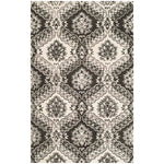 Safavieh Blossom 601 Rug, BLM601 - Charcoal / Ivory