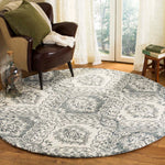 Safavieh Blossom 601 Rug, BLM601 - Blue / Ivory