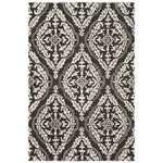 Safavieh Blossom 602 Rug, BLM602 - Charcoal / Ivory