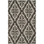 Safavieh Blossom 602 Rug, BLM602 - Charcoal / Ivory