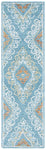 Safavieh Blossom 606 Rug, BLM606 - Blue / Yellow