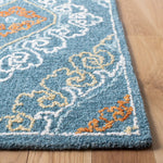 Safavieh Blossom 606 Rug, BLM606 - Blue / Yellow