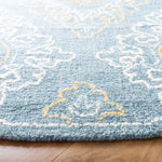 Safavieh Blossom 606 Rug, BLM606 - Blue / Yellow