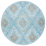 Safavieh Blossom 606 Rug, BLM606 - Blue / Yellow