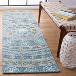 Safavieh Blossom 608 Rug, BLM608 - Charcoal / Yellow