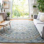 Safavieh Blossom 608 Rug, BLM608 - Charcoal / Yellow