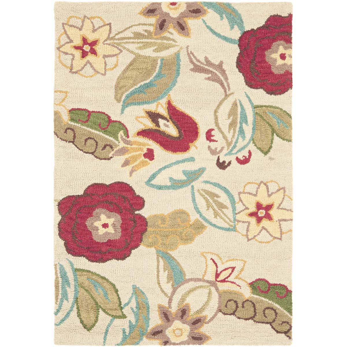 Safavieh Blossom 671 Rug, BLM671 - Beige / Multi