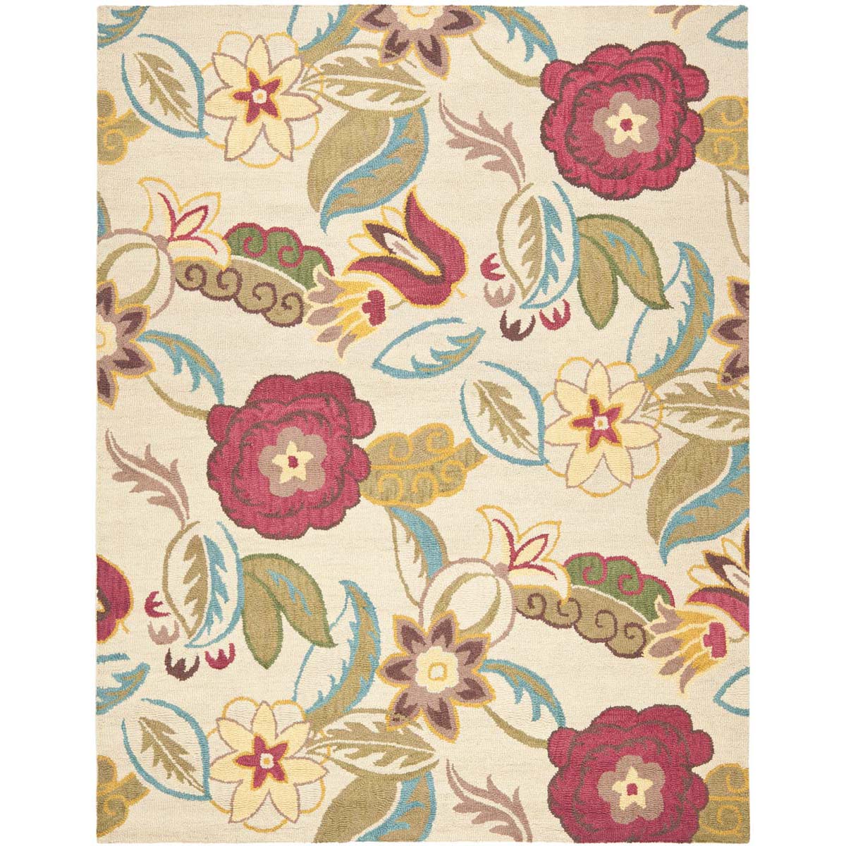 Safavieh Blossom 671 Rug, BLM671 - Beige / Multi