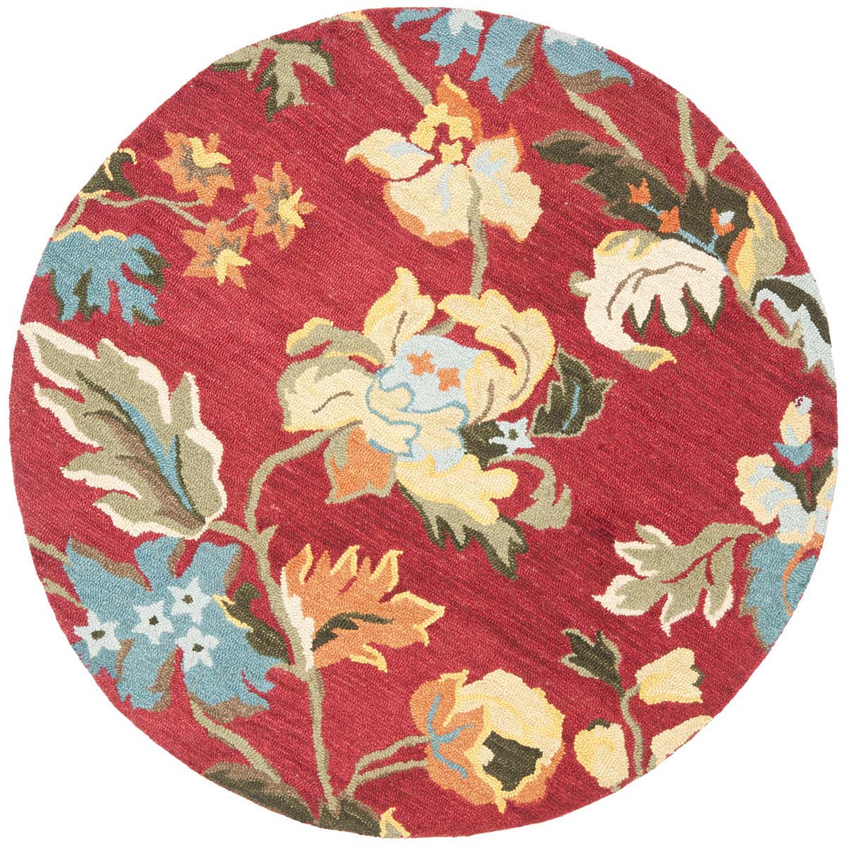 Safavieh Blossom 672 Rug, BLM672 - Red / Multi