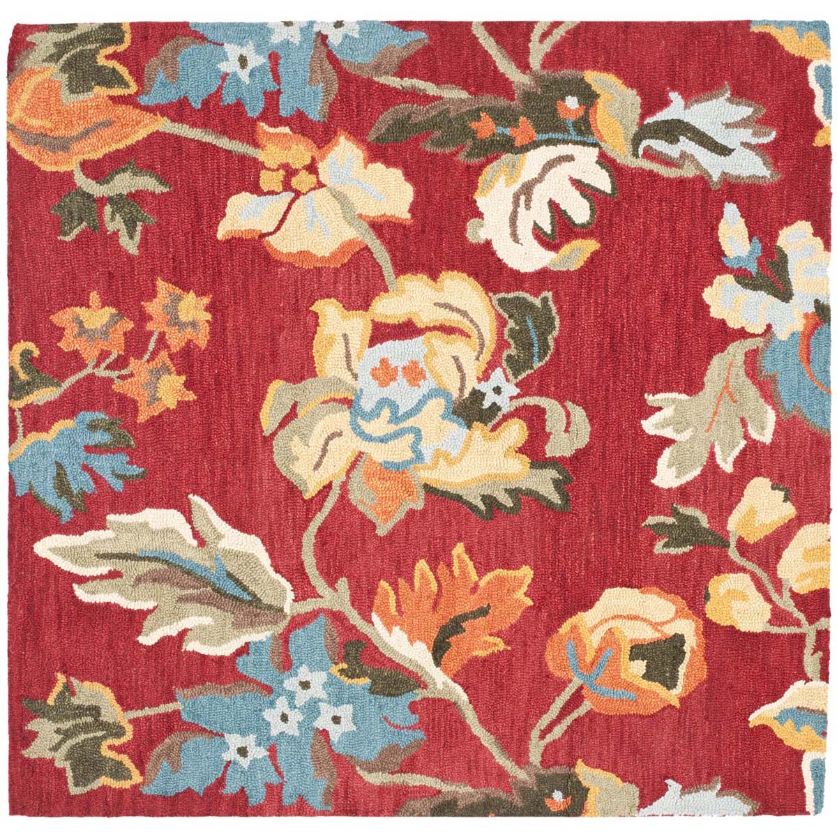 Safavieh Blossom 672 Rug, BLM672 - Red / Multi