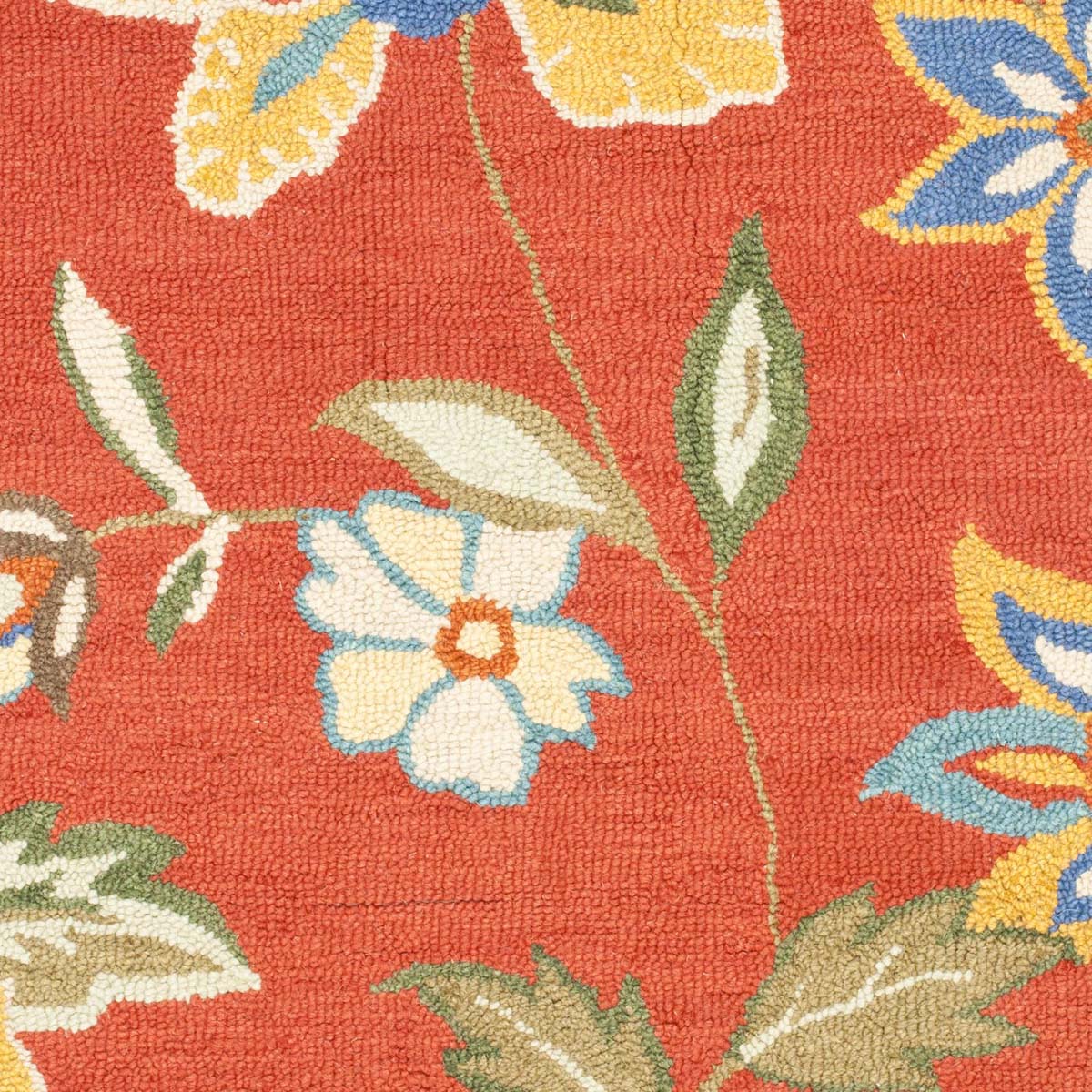 Safavieh Blossom 673 Rug, BLM673 - Rust / Multi