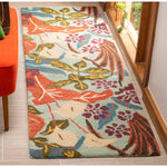 Safavieh Blossom 674 Rug, BLM674 - Blue / Multi