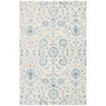 Safavieh Blossom 812 Rug, BLM812 - Silver / Blue