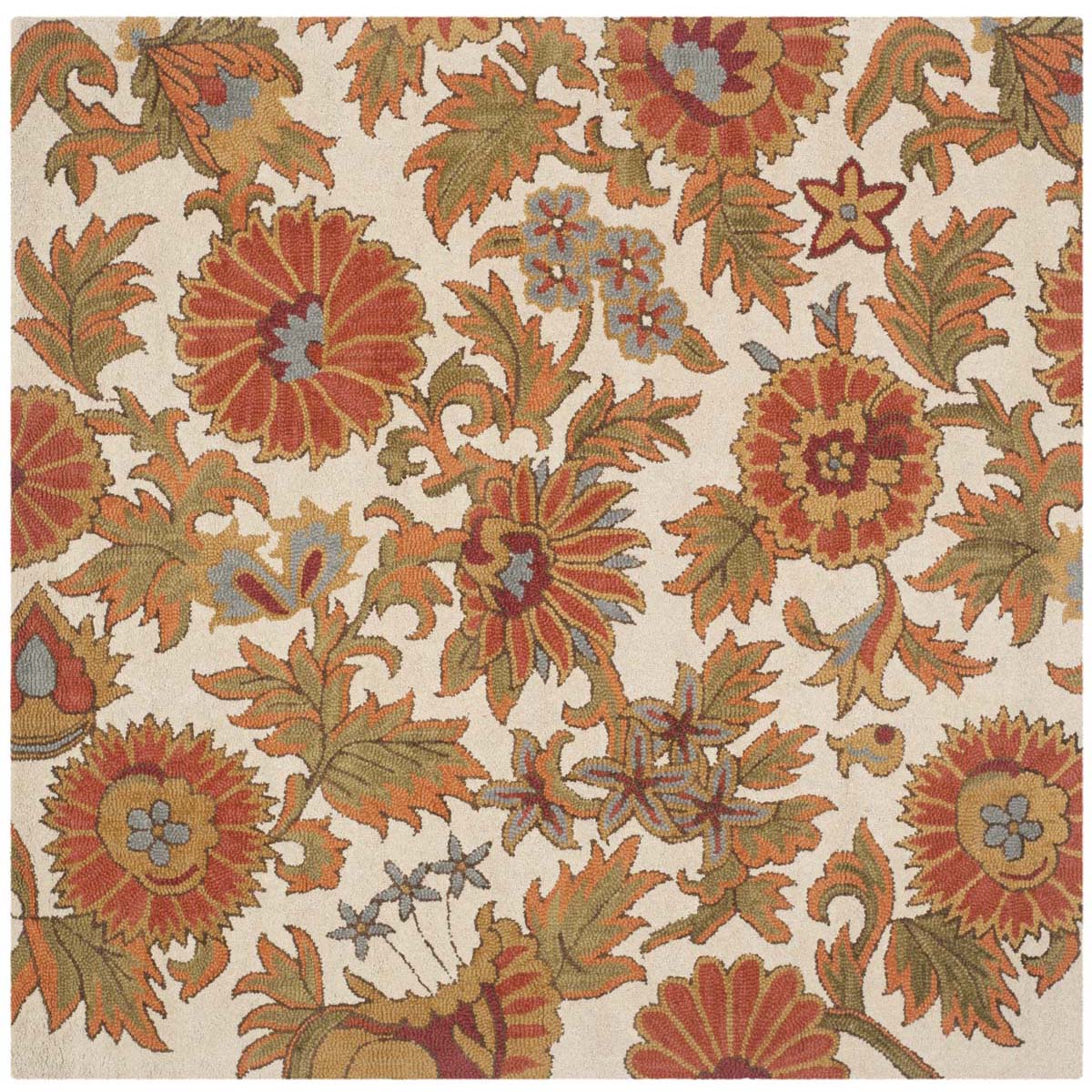 Safavieh Blossom 912 Rug, BLM912 - Ivory / Multi