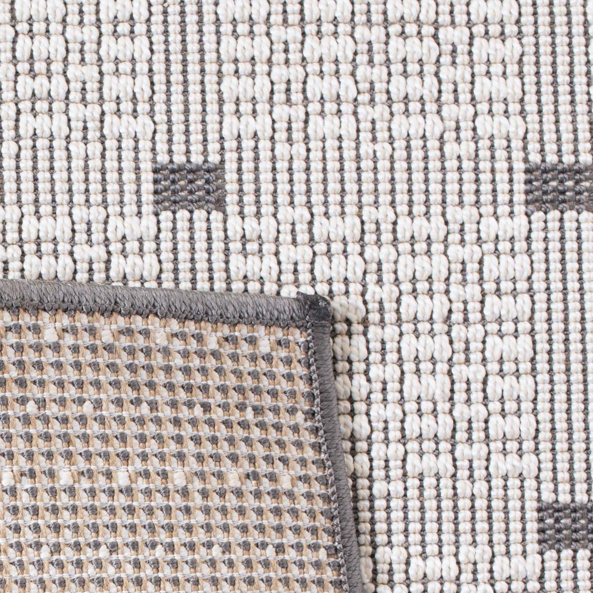 Safavieh Bermuda 801 Rug, BMU801 - Grey / Ivory