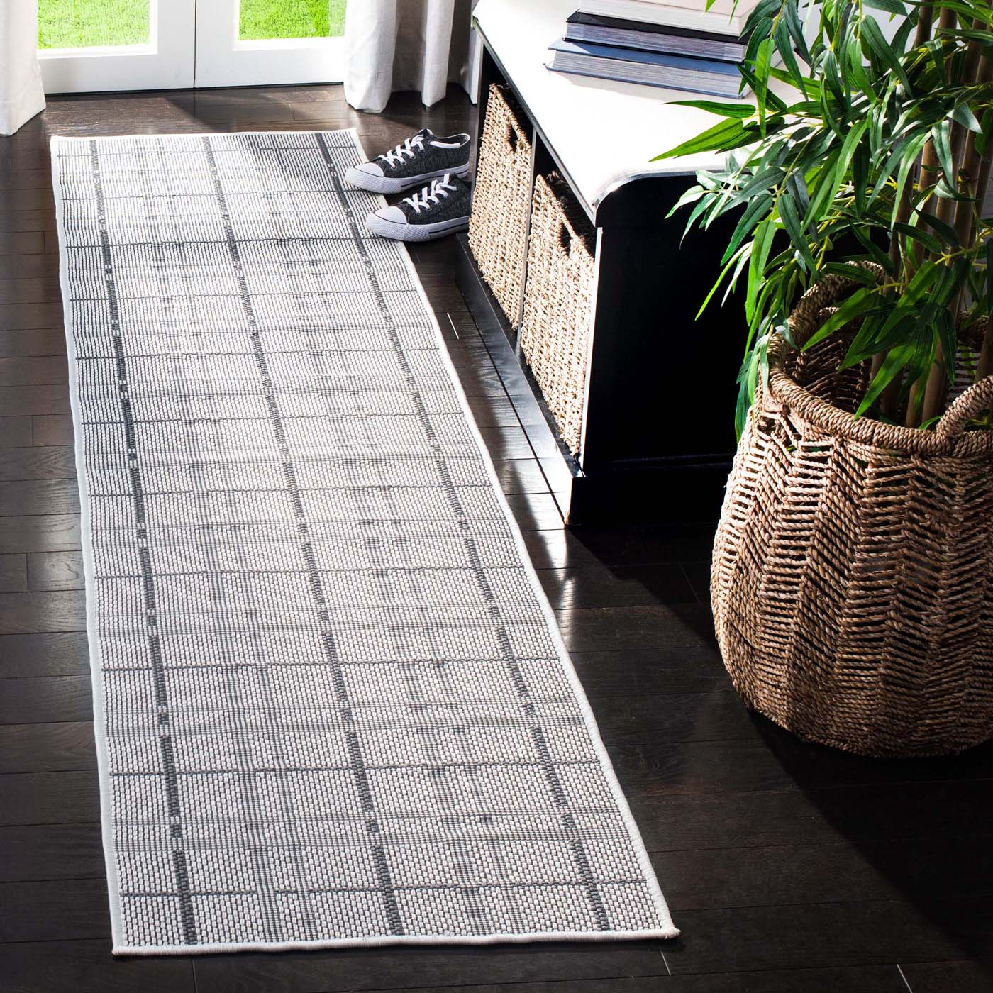 Safavieh Bermuda 803 Rug, BMU803 - Ivory / Grey