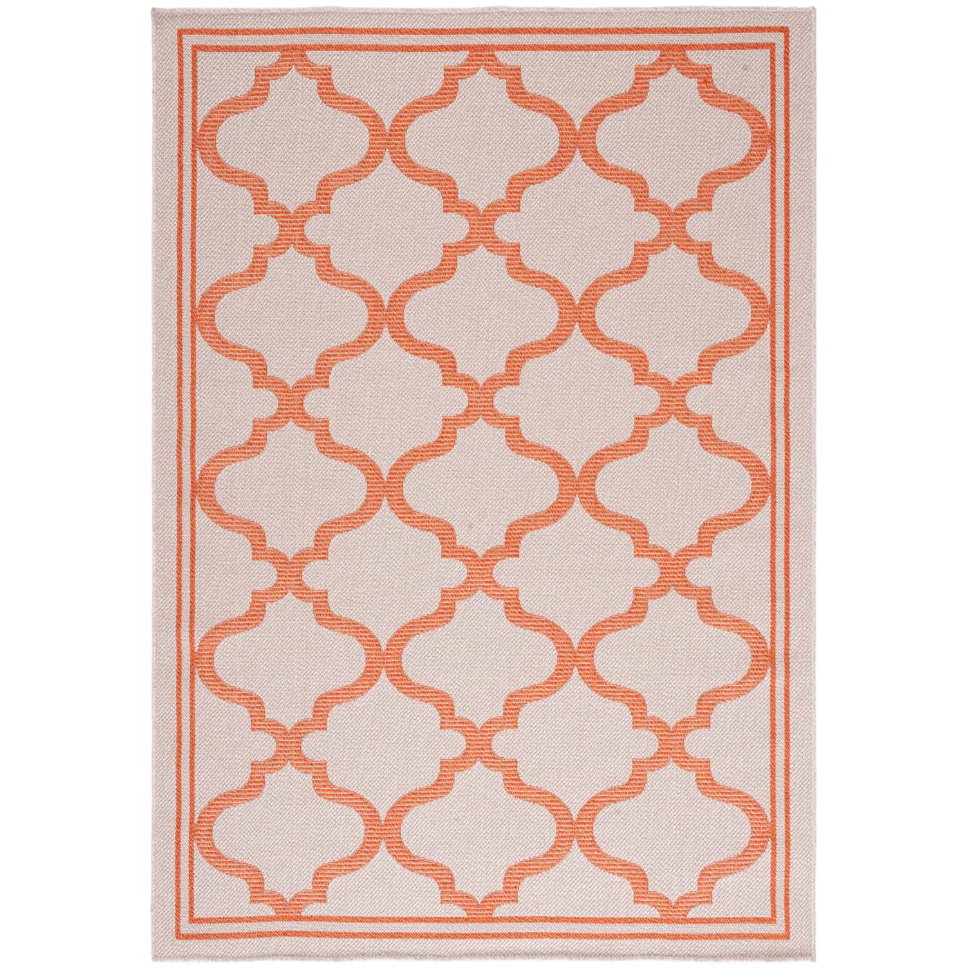 Safavieh Bermuda 810 Rug, BMU810 - Ivory / Rust