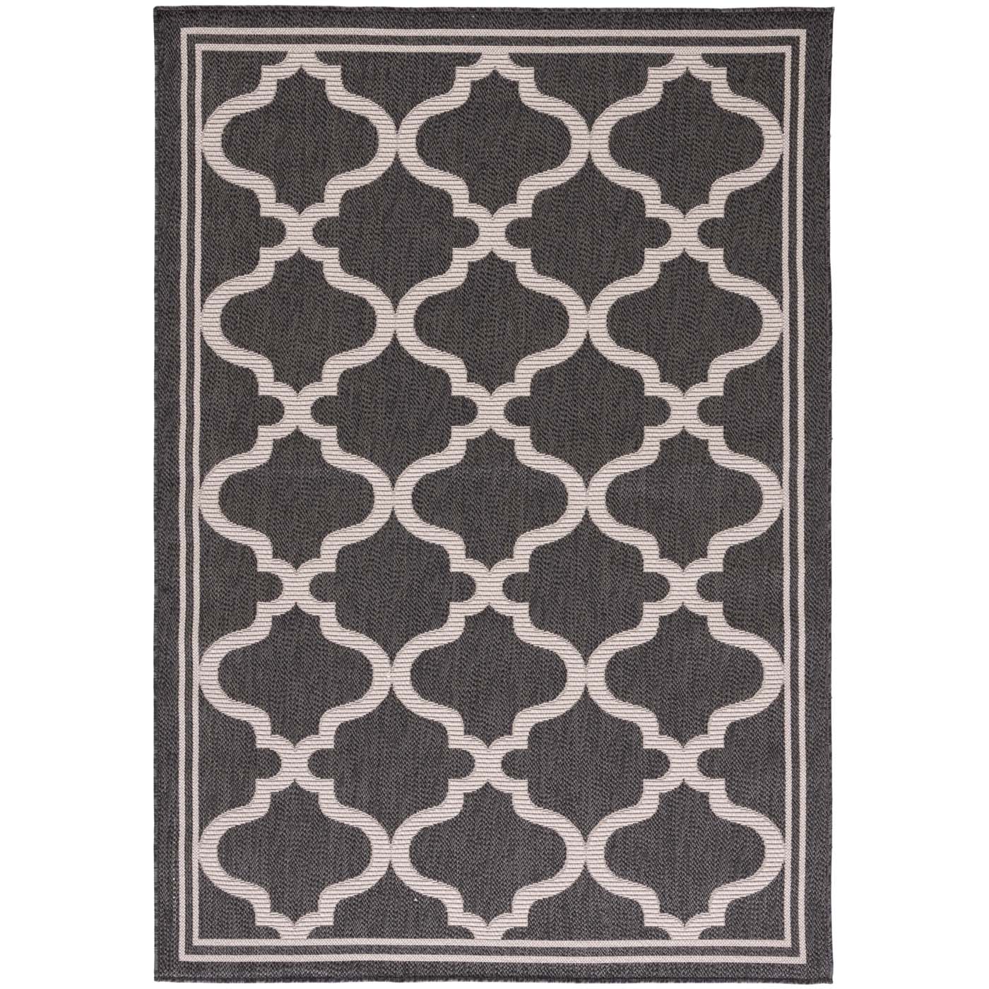 Safavieh Bermuda 810 Rug, BMU810 - Charcoal / Ivory