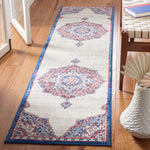 Safavieh Brentwood 802 Rug, White, BNT802 - Ivory / Red