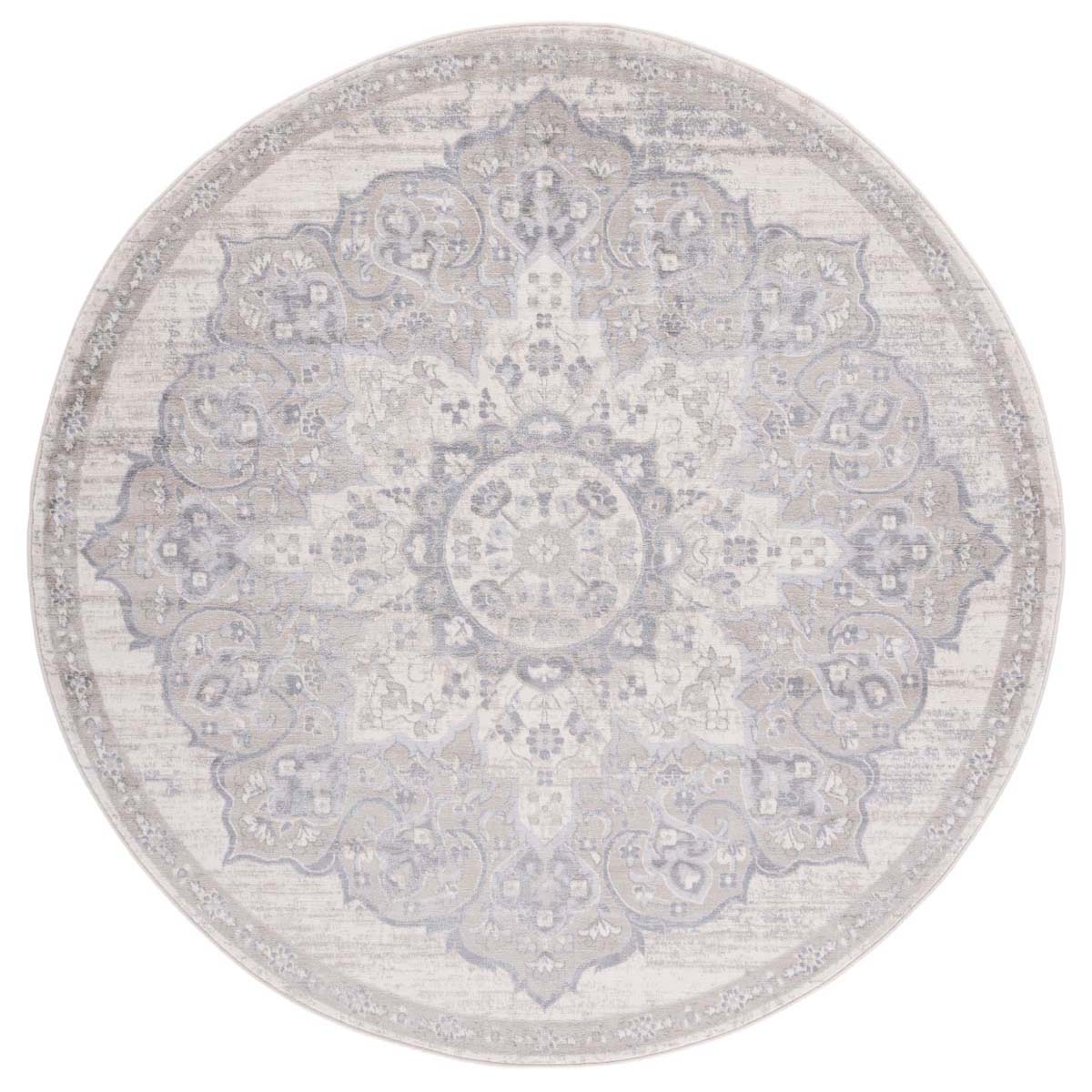 Safavieh Brentwood 802 Rug, White, BNT802 - Ivory / Beige