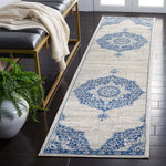 Safavieh Brentwood 802 Rug, Blue, BNT802 - Ivory / Navy